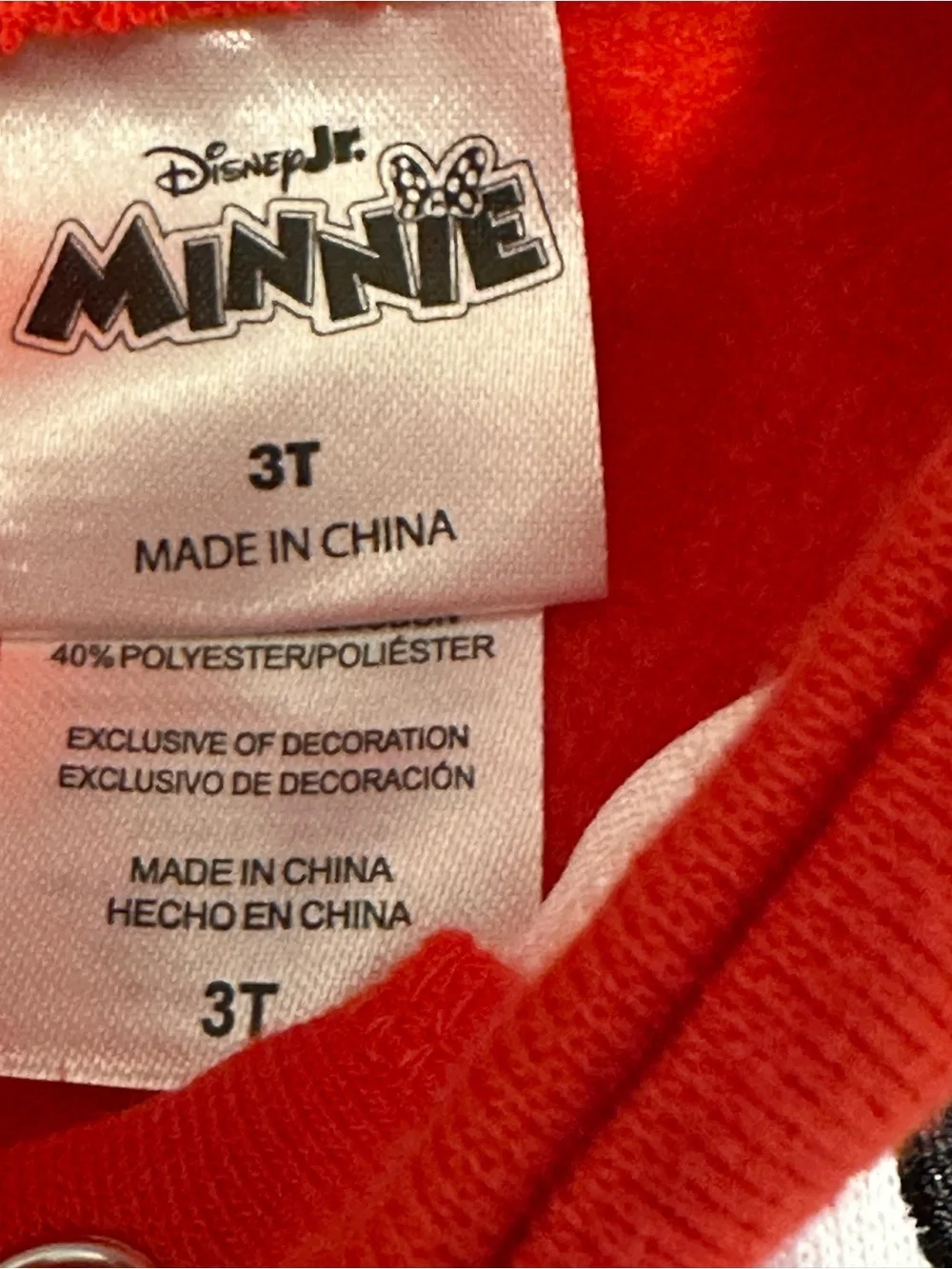 Disney Minnie Mouse Toddler Varsity Jacket